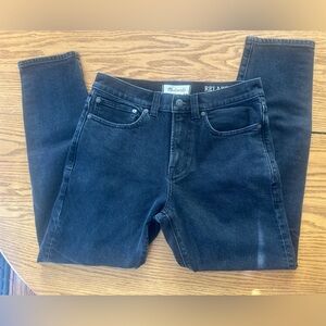 Madewell Black Relaxed Jeans Size 28